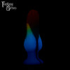 A Fantasy Grove sex toy on a black background with a logo in the upper left corner