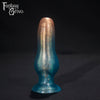 A fantasy sex toy on a black background with the Fantasy Grove logo in the upper left corner 