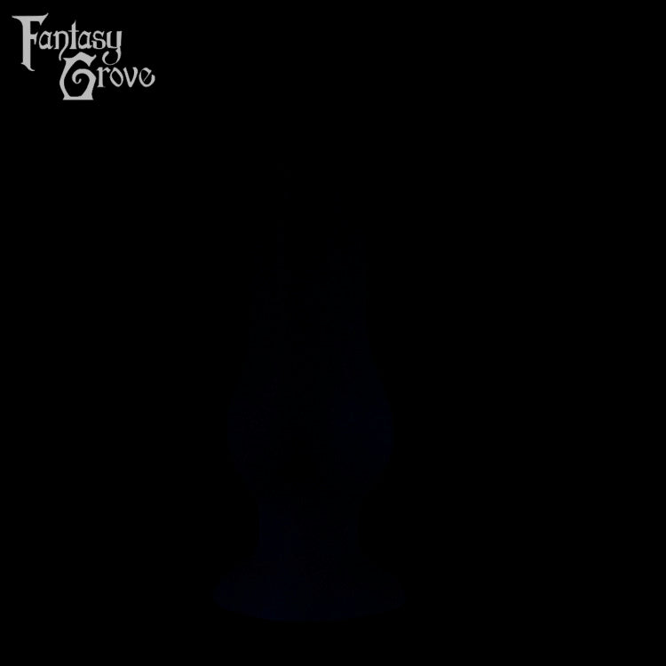 A fantasy sex toy on a black background with the Fantasy Grove logo in the upper left corner 