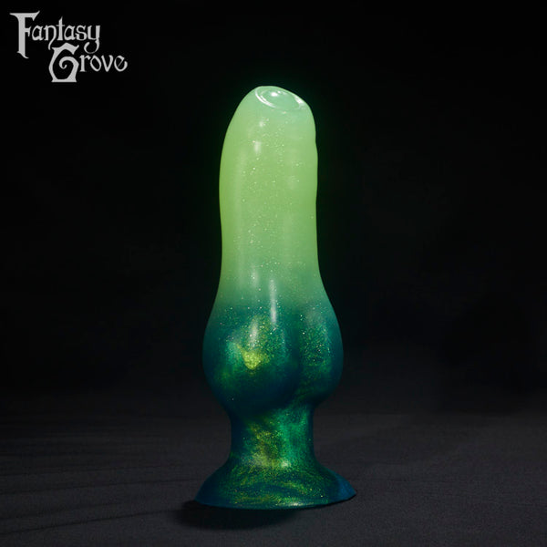 A fantasy sex toys on a black background with Fantasy Grove branding