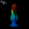 A Fantasy Grove sex toy on a black background with a logo in the upper left corner