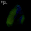 A fantasy sex toy on a black background with the Fantasy Grove logo in the upper left corner