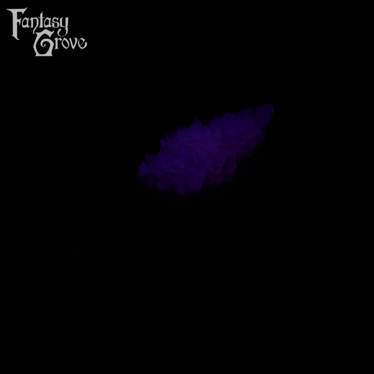 A fantasy sex toy on a black background with the Fantasy Grove logo in the upper left corner