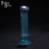 A Fantasy Grove sex toy on a black background with a logo in the upper left corner