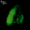 A fantasy sex toy on a black background with the Fantasy Grove logo in the upper left corner