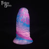 A fantasy sex toy on a black background with the Fantasy Grove logo in the upper left corner