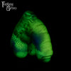 A fantasy sex toy on a black background with the Fantasy Grove logo in the upper left corner