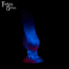 A fantasy sex toy on a black background with the Fantasy Grove logo in the upper left corner 