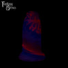 A fantasy sex toy on a black background with the Fantasy Grove logo in the upper left corner
