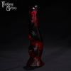 A Fantasy Grove sex toy on a black background with a logo in the upper left corner