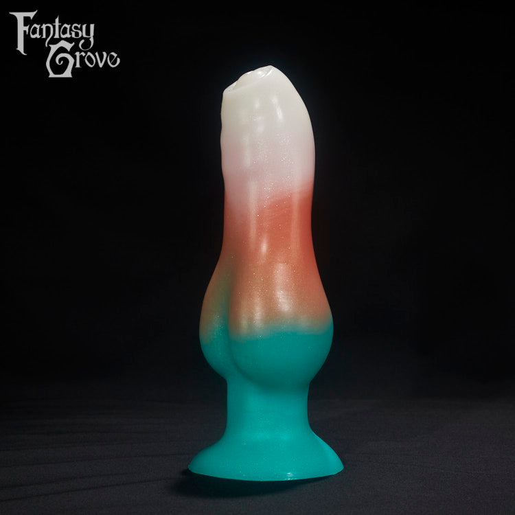A fantasy sex toys on a black background with Fantasy Grove branding