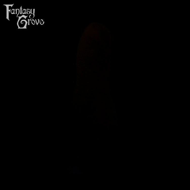 A fantasy sex toy on a black background with the Fantasy Grove logo in the upper left corner 