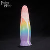 A Fantasy Grove sex toy on a black background with a logo in the upper left corner