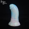 A fantasy sex toy on a black background with the Fantasy Grove logo in the upper left corner