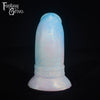 A fantasy sex toy on a black background with the Fantasy Grove logo in the upper left corner