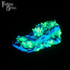 A fantasy sex toy on a black background with the Fantasy Grove logo in the upper left corner