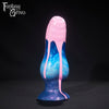 A fantasy sex toy on a black background with the Fantasy Grove logo in the upper left corner 