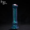 A Fantasy Grove sex toy on a black background with a logo in the upper left corner