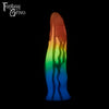 A Fantasy Grove sex toy on a black background with a logo in the upper left corner