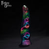 A Fantasy Grove sex toy on a black background with a logo in the upper left corner