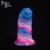 A fantasy sex toy on a black background with the Fantasy Grove logo in the upper left corner