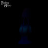 A fantasy sex toy on a black background with the Fantasy Grove logo in the upper left corner 