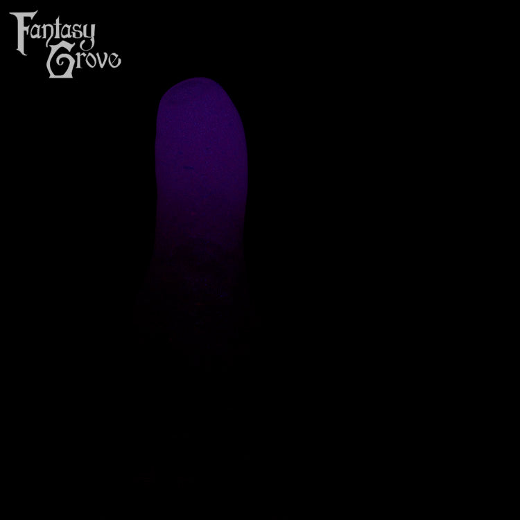 A fantasy sex toy on a black background with the Fantasy Grove logo in the upper left corner