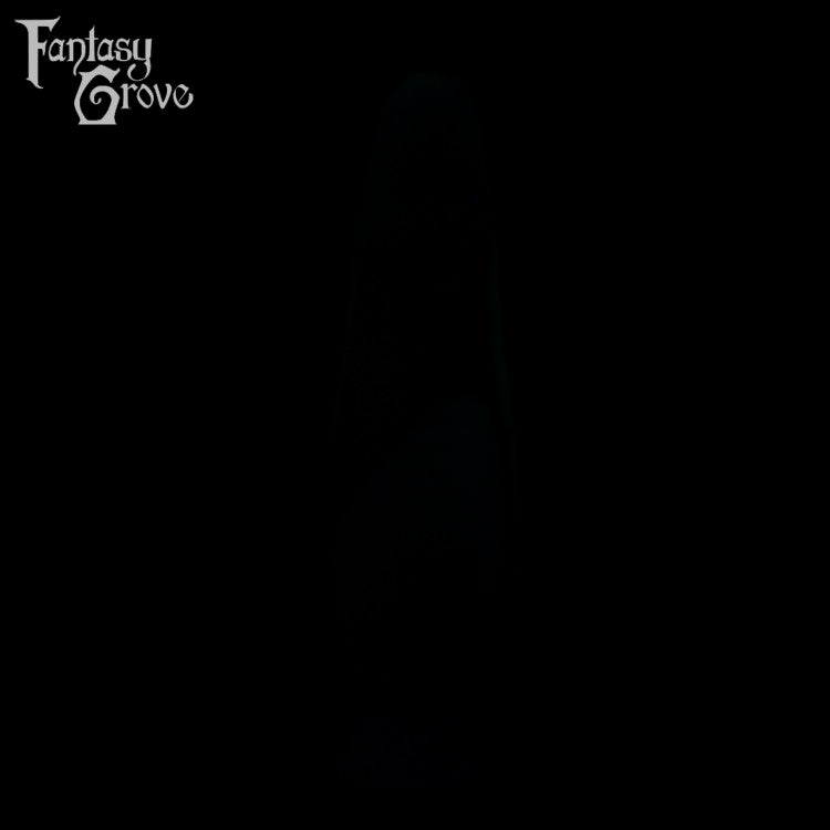 A fantasy sex toy on a black background with the Fantasy Grove logo in the upper left corner 
