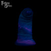 A fantasy sex toy on a black background with the Fantasy Grove logo in the upper left corner