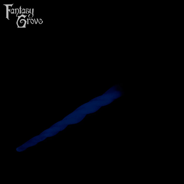 A Fantasy Grove sex toy on a black background with a logo in the upper left corner