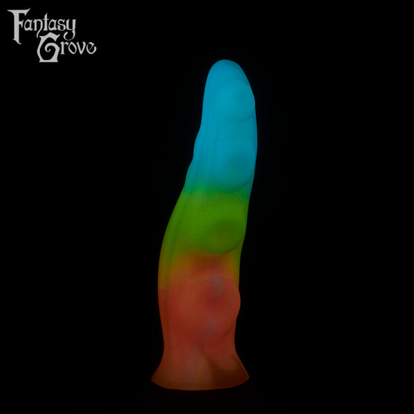 A fantasy sex toys on a black background with Fantasy Grove branding