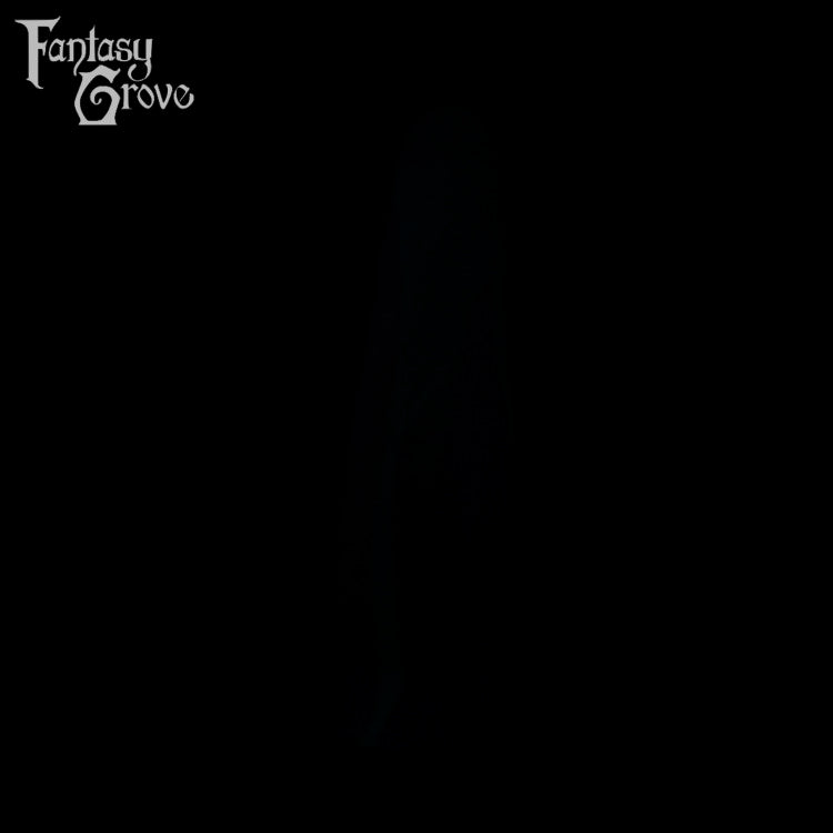 A fantasy sex toy on a black background with the Fantasy Grove logo in the upper left corner 