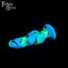 A fantasy sex toy on a black background with the Fantasy Grove logo in the upper left corner