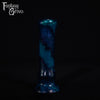 A fantasy sex toy on a black background with the Fantasy Grove logo in the upper left corner