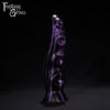 A Fantasy Grove sex toy on a black background with a logo in the upper left corner