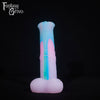 A fantasy sex toy on a black background with the Fantasy Grove logo in the upper left corner