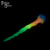 A Fantasy Grove sex toy on a black background with a logo in the upper left corner