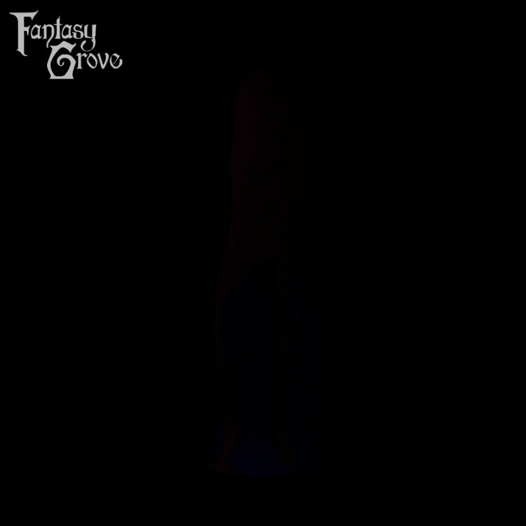 A fantasy sex toy on a black background with the Fantasy Grove logo in the upper left corner 