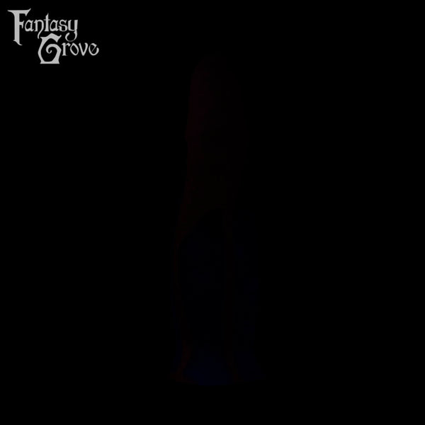 A fantasy sex toy on a black background with the Fantasy Grove logo in the upper left corner 