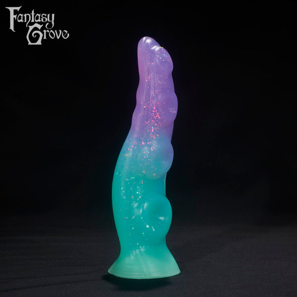A fantasy sex toys on a black background with Fantasy Grove branding