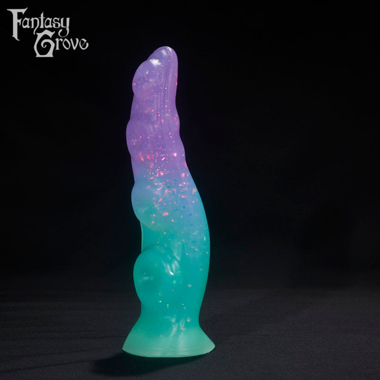 A fantasy sex toys on a black background with Fantasy Grove branding