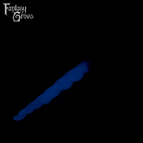 A Fantasy Grove sex toy on a black background with a logo in the upper left corner