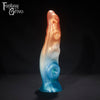 A fantasy sex toy on a black background with the Fantasy Grove logo in the upper left corner 