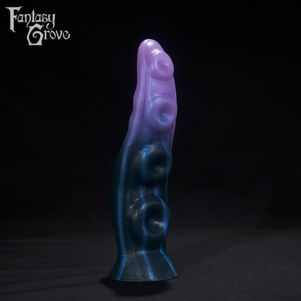 A fantasy sex toys on a black background with Fantasy Grove branding