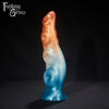 A fantasy sex toy on a black background with the Fantasy Grove logo in the upper left corner 