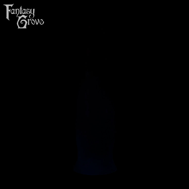 A fantasy sex toy on a black background with the Fantasy Grove logo in the upper left corner 