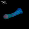 A fantasy sex toy on a black background with the Fantasy Grove logo in the upper left corner