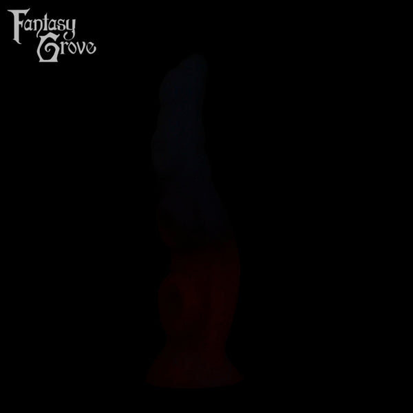 A fantasy sex toys on a black background with Fantasy Grove branding