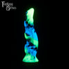 A fantasy sex toy on a black background with the Fantasy Grove logo in the upper left corner