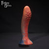 A fantasy sex toy on a black background with the Fantasy Grove logo in the upper left corner 